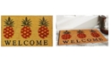 Home & More Pineapple Welcome 17" x 29" Coir/Vinyl Doormat
